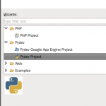 Создание нового проекта PyDEV project в Eclipse Создание нового проекта PyDEV project в Eclipse